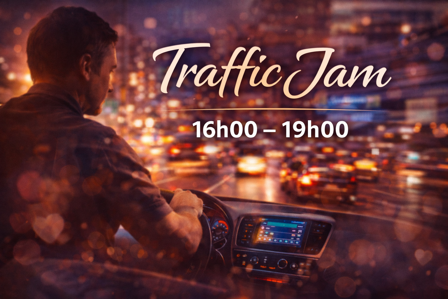 Traffic Jam | 16h00 – 19h00